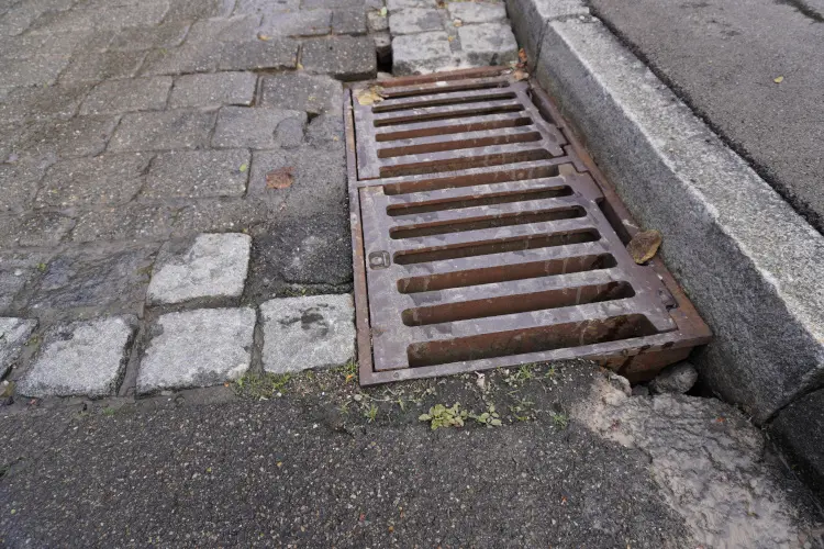 Schachtsanierung – Vorher